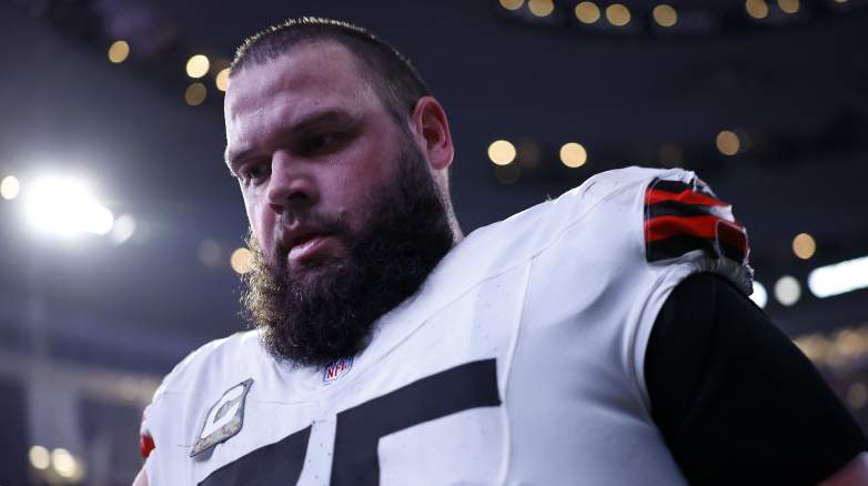 Browns veteran guard Joel Bitonio.