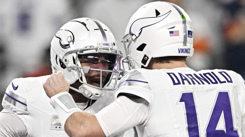 Justin Jefferson, Sam Darnold, Minnesota Vikings