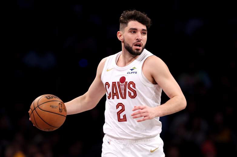 Ty Jerome #2 of the Cleveland Cavaliers in action against the Brooklyn Nets at Barclays Center on December 16, 2024 in the Brooklyn borough of New York City.