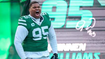 Quinnen Williams Angrily Responds to Jets Moving on From Aaron Rodgers