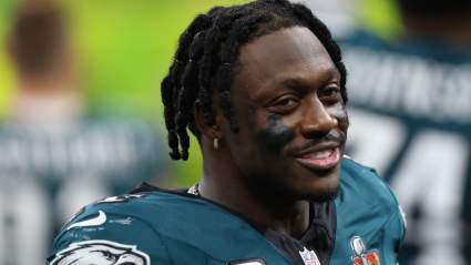 Eagles WR A.J. Brown Memorializes Super Bowl Win With Bizarre Display