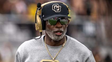 Deion Sanders Sounds Off on Latest Giants, Shedeur Sanders Draft Rumor