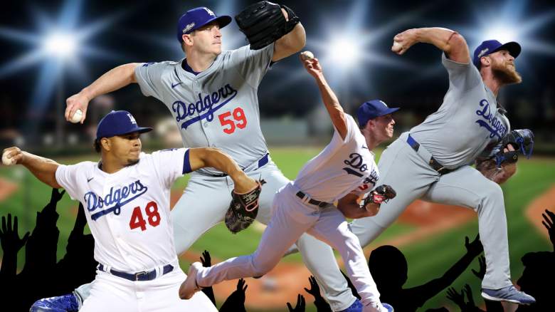 Los Angeles Dodger relievers