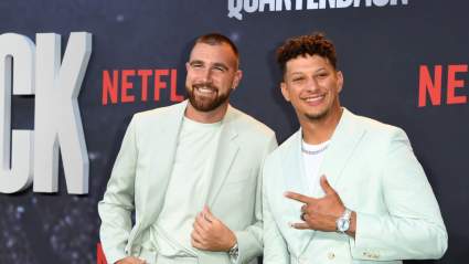 Travis Kelce and Patrick Mahomes Cause a Stir With Spicy Photos