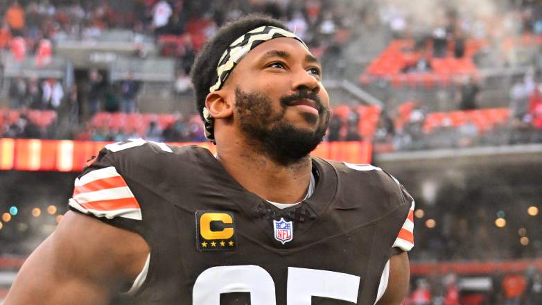 Myles Garrett of the Cleveland Browns.