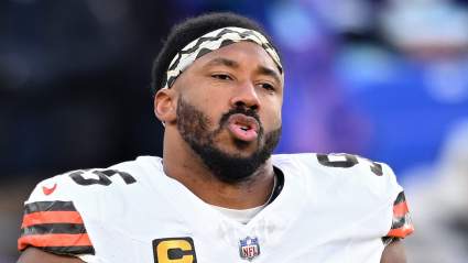 Browns Star Myles Garrett Faces Backlash After Record-Setting Deal
