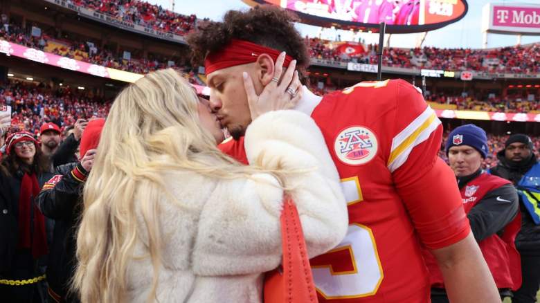 Patrick Mahomes and Brittany Mahomes