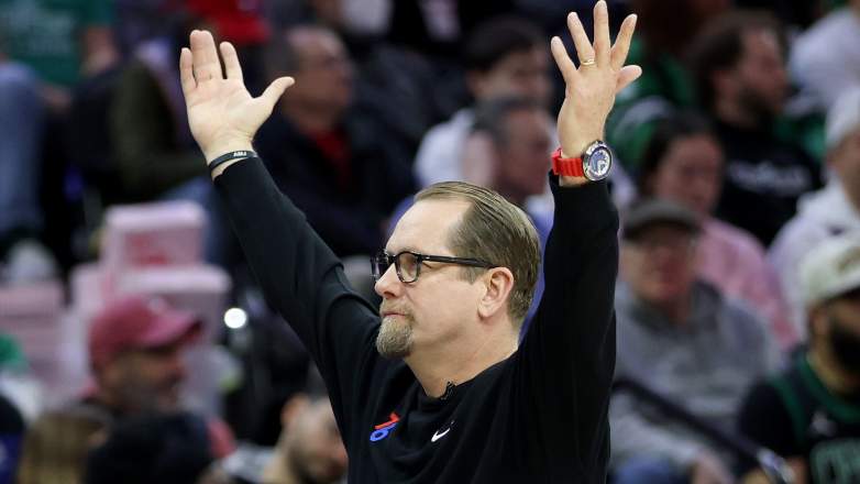 Sixers head coach, Nick Nurse