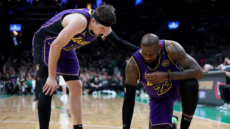 Austin Reaves, LeBron James, Lakers