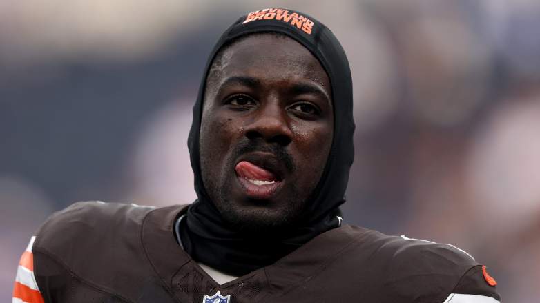 Cleveland Browns linebacker Jeremiah Owusu-Koramoah is still recovering from a neck injury he suffered last season.