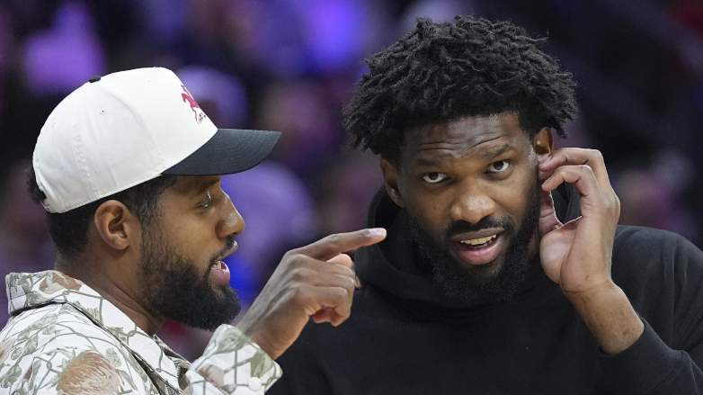 Joel Embiid and Paul George, Philadelphia 76ers