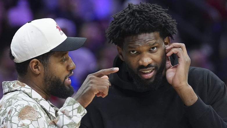 Sixers All-Star's Paul George and Joel Embiid