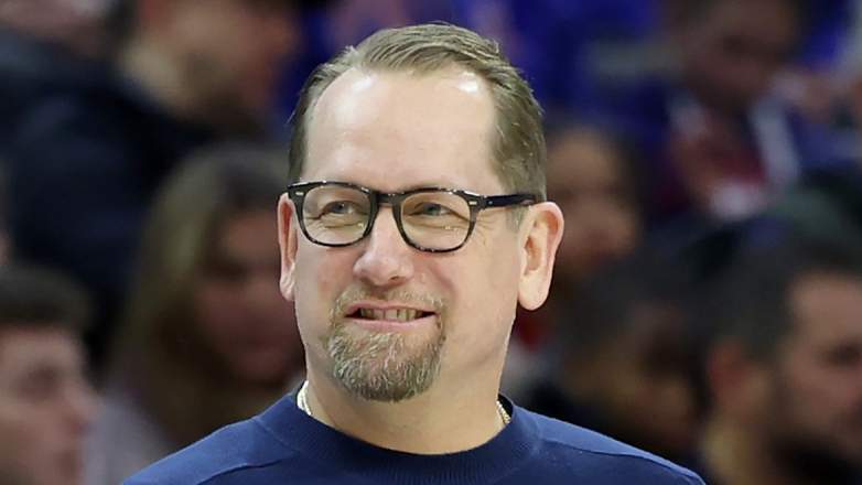 Sixers head coach Nick Nurse