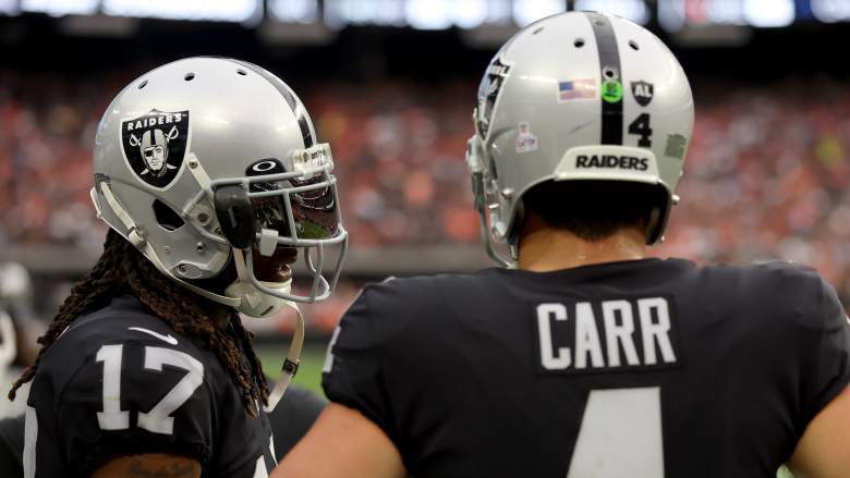 Davante Adams, Derek Carr, Los Angeles Rams