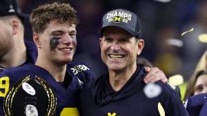 J.J. McCarthy, Jim Harbaugh, Minnesota Vikings
