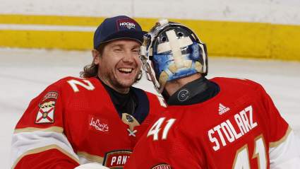 Panthers’ Bobrovsky Shares Honest Message on Facing Ex-Teammate