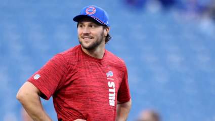 Josh Allen Turns Heads First Day Back With the Bills
