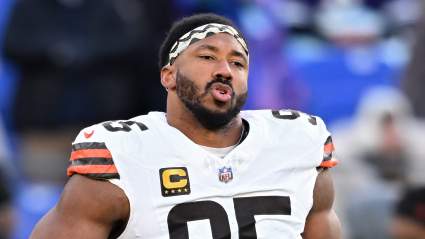 Browns Issue Firm Statement on Myles Garrett’s OTA Absence