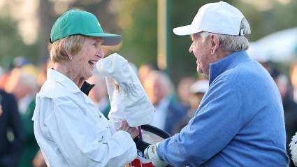 ‘I Married an Angel’: Golf Legend Surprises Wife at Memorial Tournament