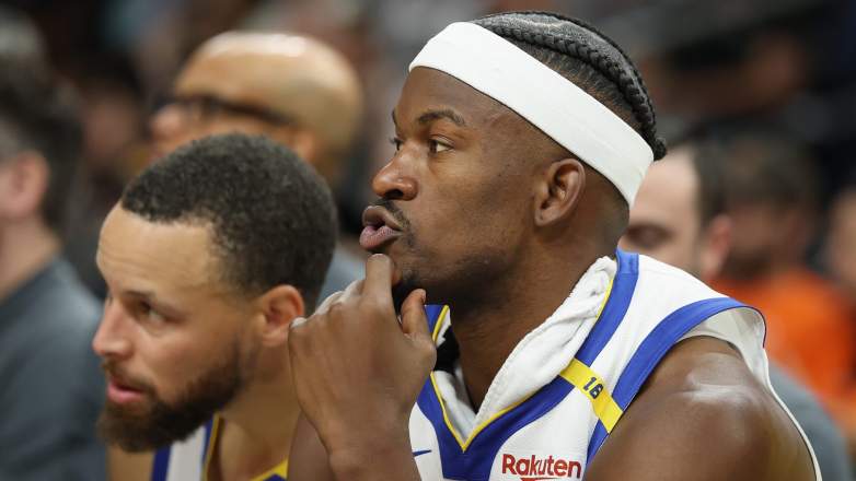 Jimmy Butler III, Stephen Curry, Warriors