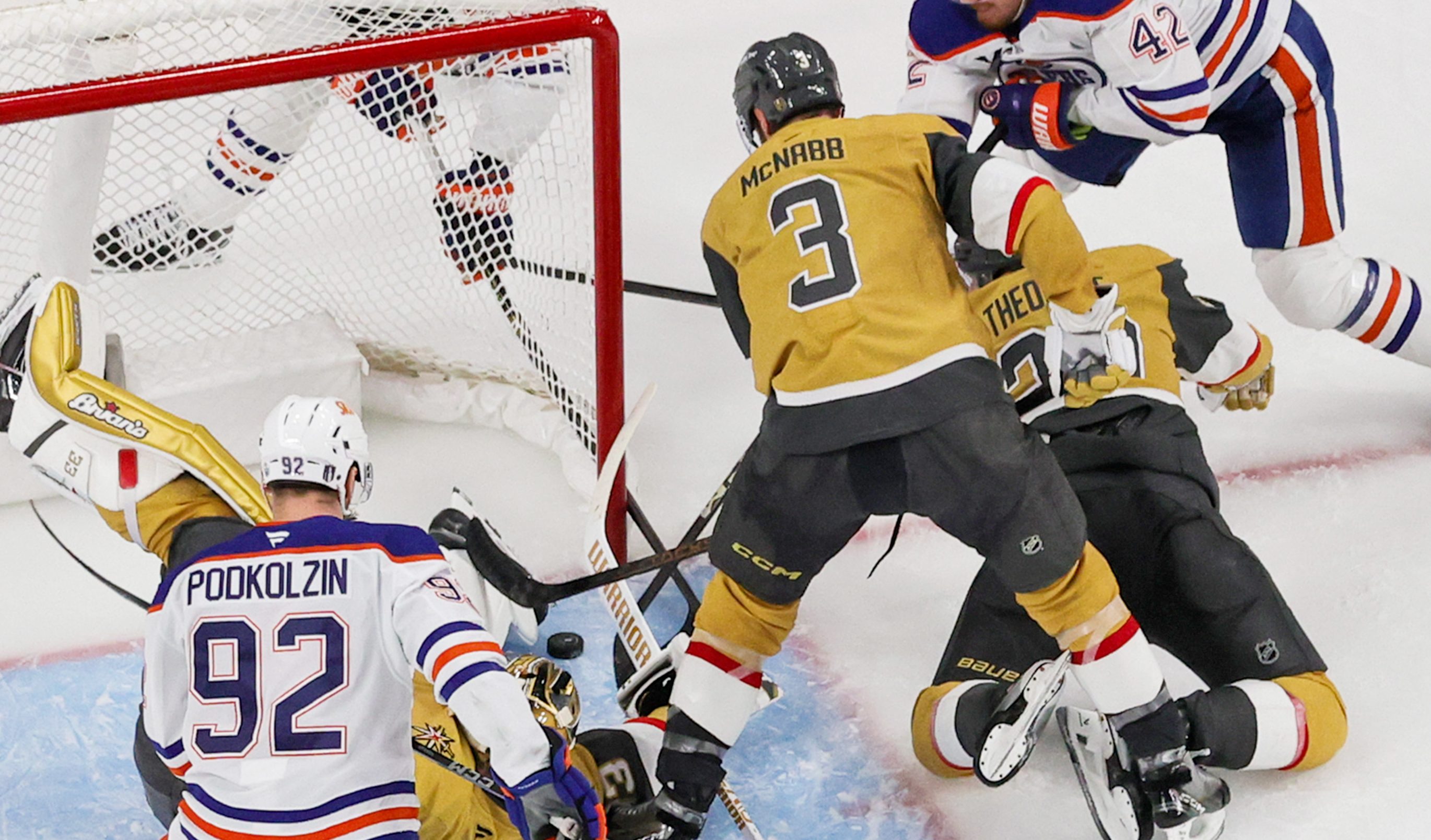 Golden Knights, Oilers, Stanley Cup Playoffs