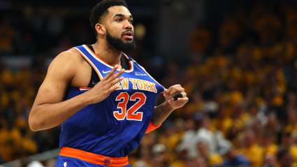 Defiant Knicks Game 3 Hero Karl-Anthony Towns Battles Foul Trouble in Game 4