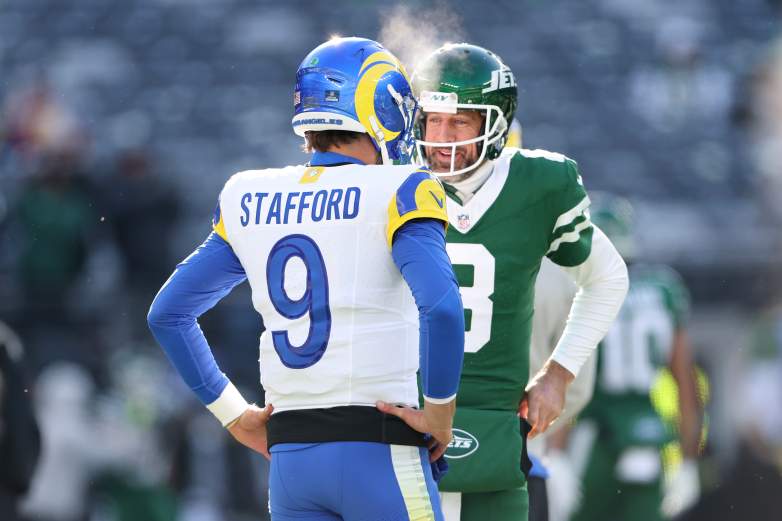 Matthew Stafford and Aaron Rodgers