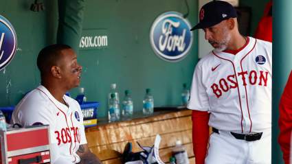 Red Sox Manager Alex Cora Sends One-Word Message to Rafael Devers