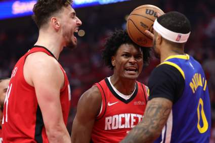 Rockets Star Amen Thompson Reveals Reason for Hating Warriors