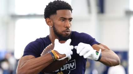 Undrafted Giants Rookie WR Turning Heads with First Team Reps at Minicamp