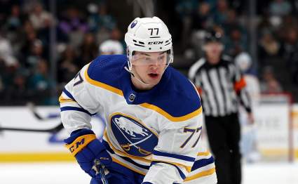 JJ Peterka trade grades for Mammoth, Sabres