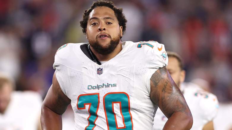 Kendall Lamm of the Miami Dolphins