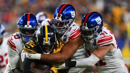 New York Giants Practice Ends in a Fight