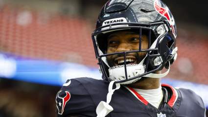 Texans’ Nico Collins Sends 1-Word Message to Former Teammate After Announcement