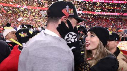 Travis Kelce Announces New World Record With Taylor Swift