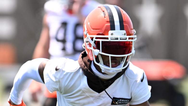 Cleveland Browns cornerback Greg Newsome.