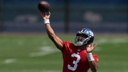 Russell Wilson Stat Is a Problem for 1 Giants Wide Receiver