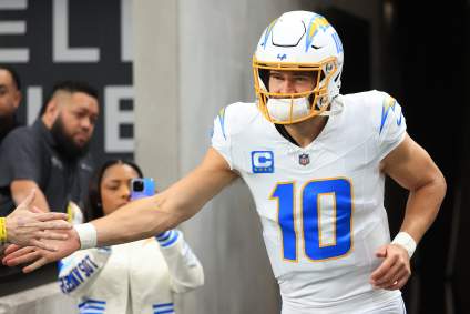 Justin Herbert Ranked at No. 56 in NFL Top 100 for 2025