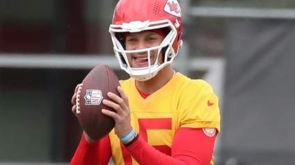 Chiefs Draft Pick, Patrick Mahomes Link Up for ‘Dime’ Touchdown at OTAs