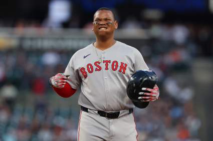 Red Sox Legend Gives Strong Opinion on Rafael Devers Controversy