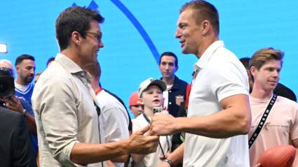 Patriots Legends Tom Brady, Rob Gronkowski Reunion Goes Horribly Wrong