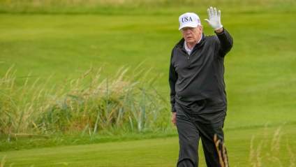 Viral Video of Donald Trump Allegedly ‘Cheating’ at Golf Sparks Debate