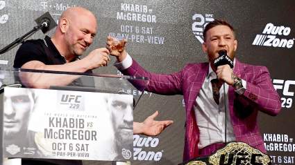 Dana Teases Meeting With Conor McGregor, Who Remains Absent From Testing Pool