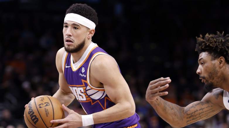 Devin Booker, Marcus Smart, Suns