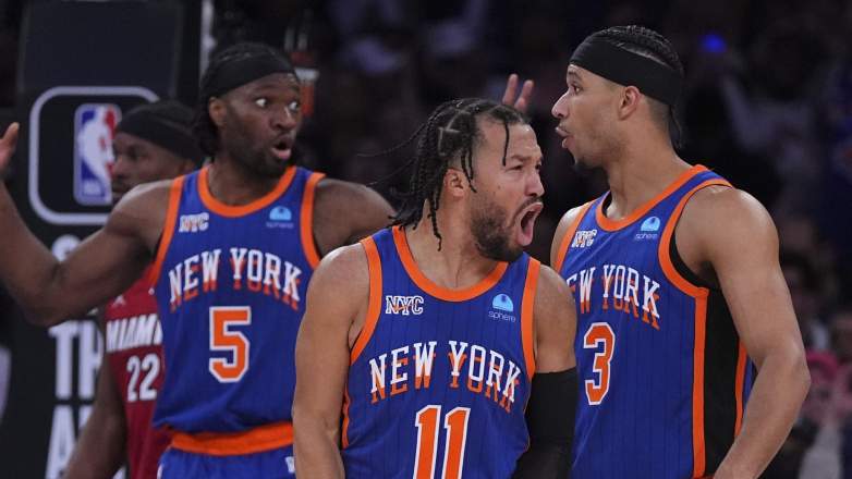 Josh Hart, Jalen Brunson, Knicks