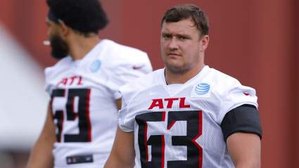 Falcons RG Says Rookie Class ‘Blew My Doors Off’ at Camp