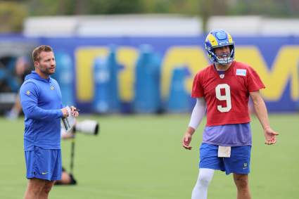 Rams’ Sean McVay Reacts To ‘Really Cool’ Stafford-Adams Duo In Training Camp