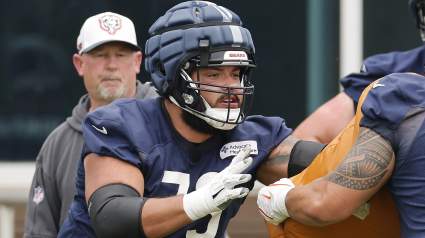 Bears Get Bad News on New Starting OL After Training Camp Injury