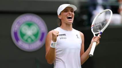 Iga Świątek Reacts to Wimbledon Final Win Over Amanda Anisimova