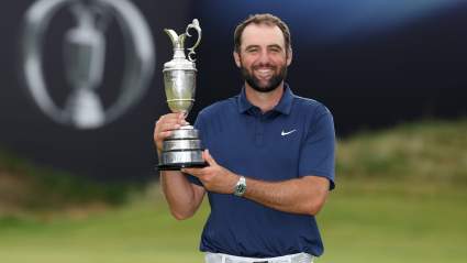 Did TaylorMade Photoshop Hair On Scottie Scheffler British Open Post?